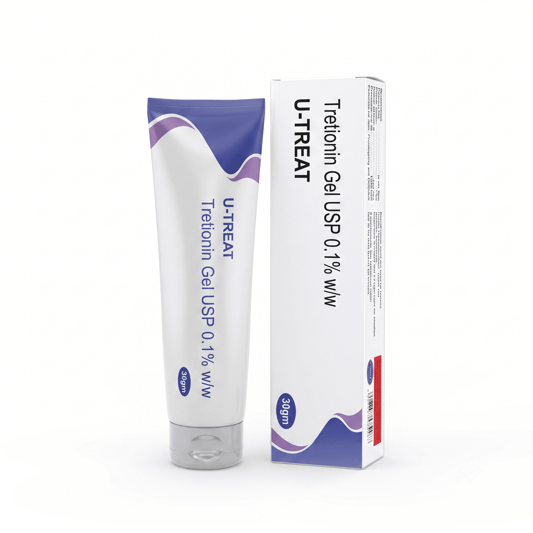 U-TREAT® - Tretinoin Gel USP 0.1% w/w | 30gm | UNIQUEEN Skincare