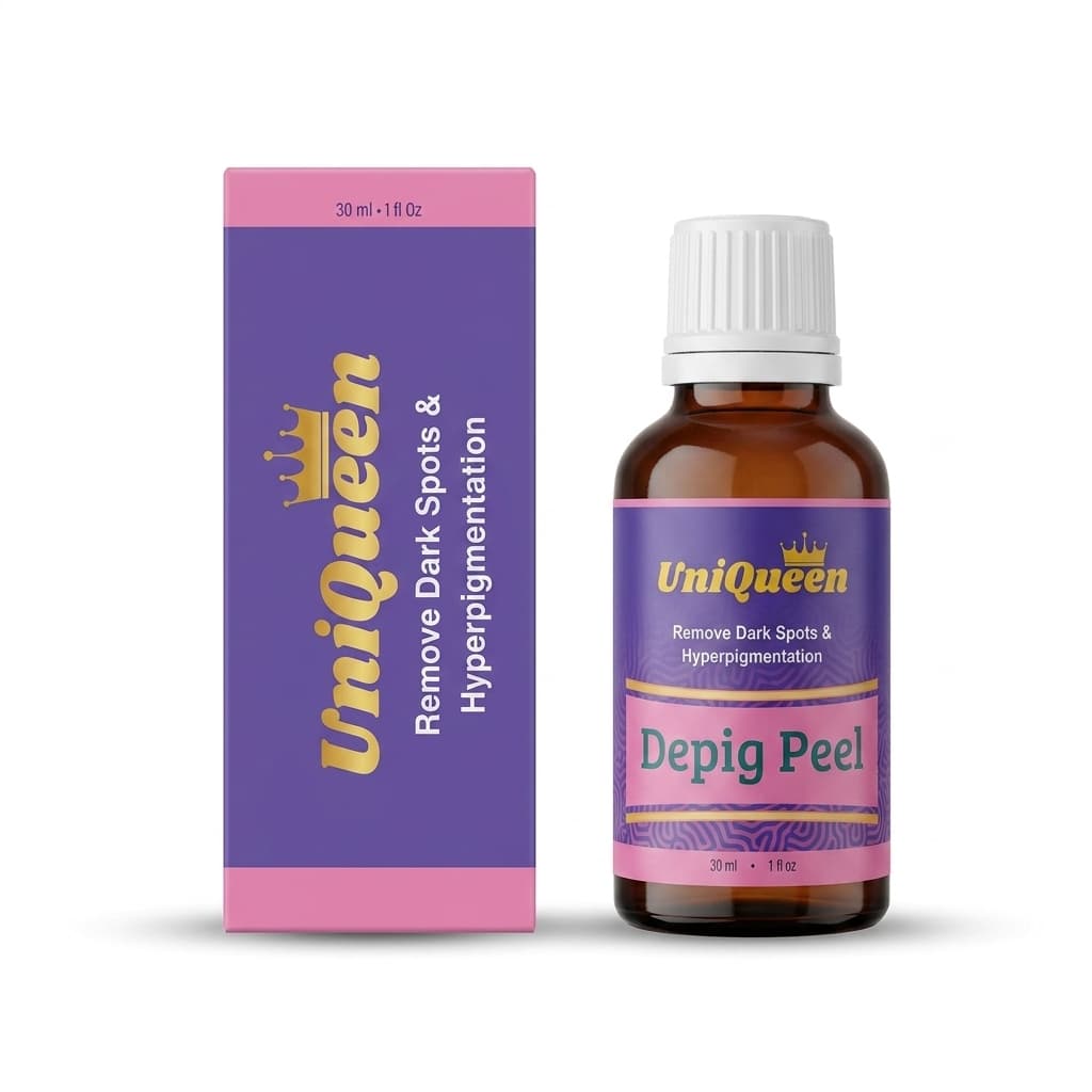 Depig Peel - Remove Dark Spots & Hyperpigmentation | UNIQUEEN Skincare